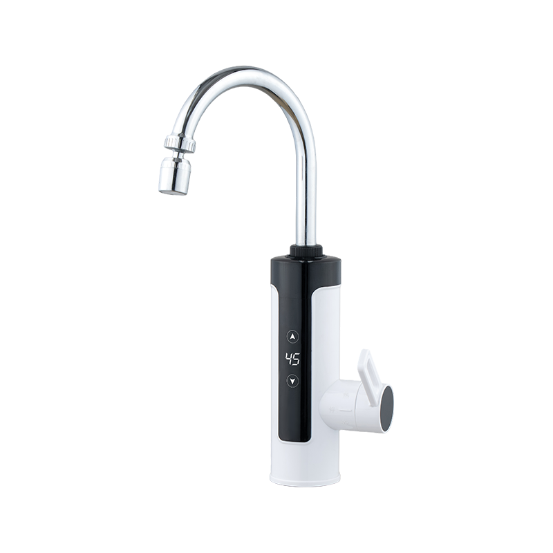 SS-10-34 자동온도조절 대형 LED 디스플레이 순간온수기 수도꼭지